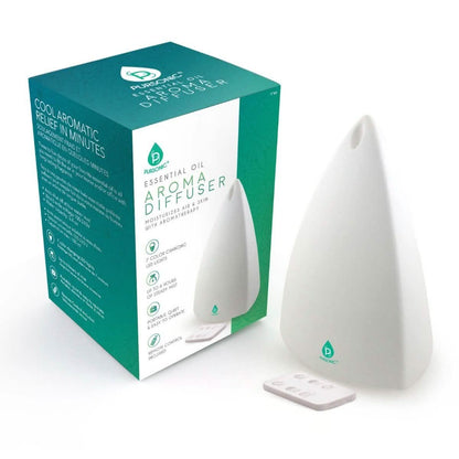Pursonic Aroma Diffuser with Remote and 6-Pack Aromatherapy Oils