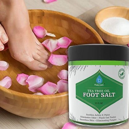 Pursonic Foot Spa Massager and Tea Tree Oil Soak
