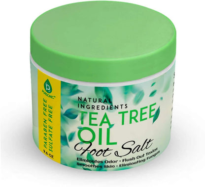 Pursonic Foot Spa Massager with Vibrating Bubbles & Tea Tree Oil Foot Salt Scrub with Epsom Salt