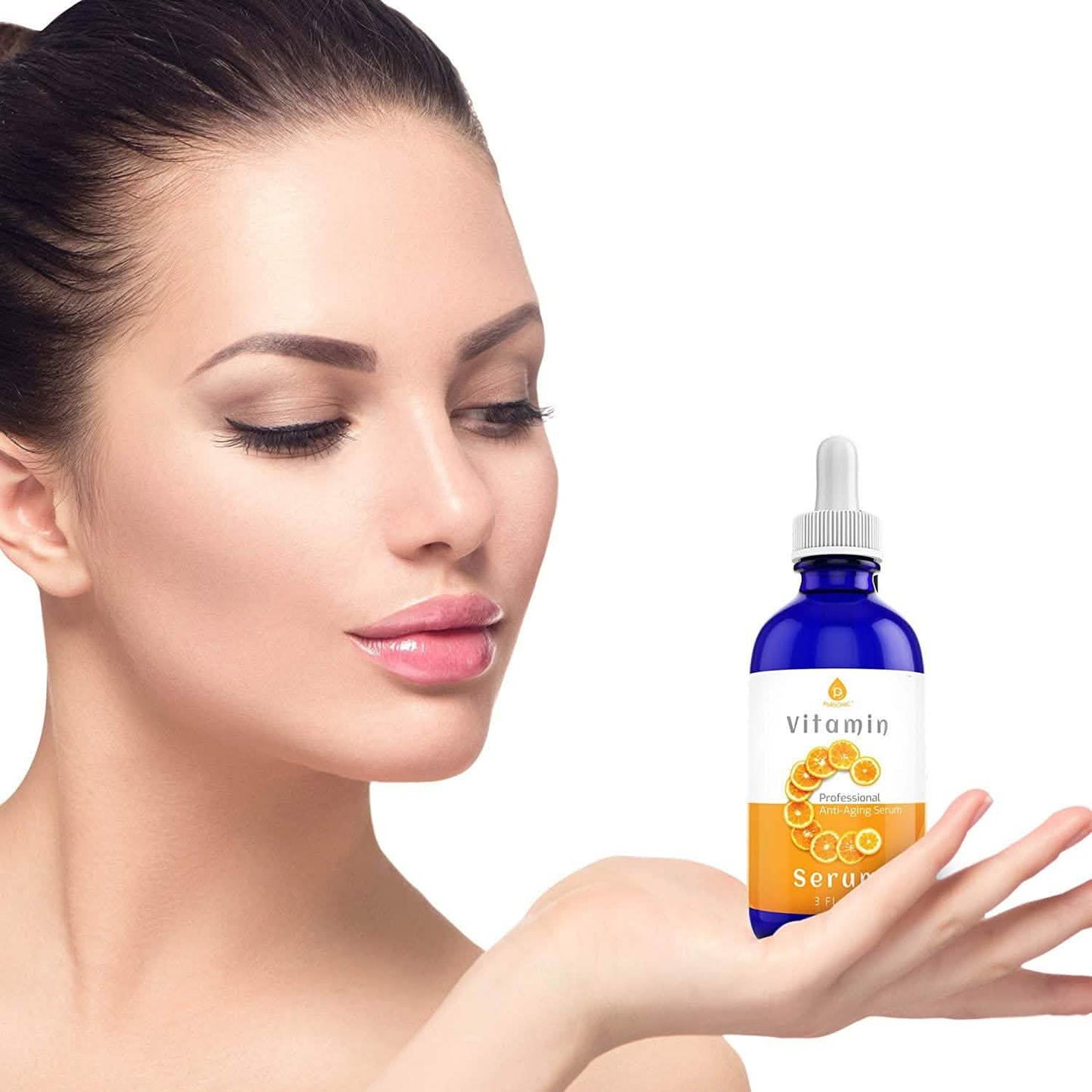 Pursonic Vitamin C Best Organic Anti-Aging Moisturizer Serum