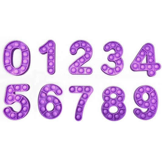 Push Pop Anti-Stress Numbers