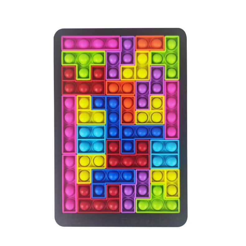 Push POP Anti-Stress Tetris Game