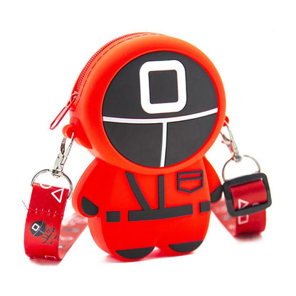 Push Pop Squid Game Keychain Pouch