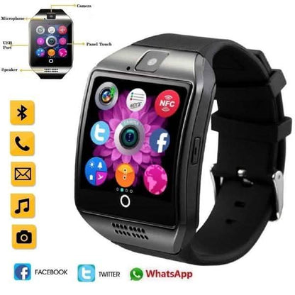 Q18 Smart Watch Bluetooth Clock