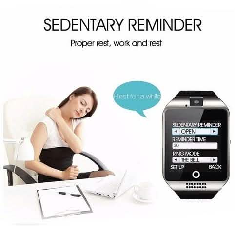 Q18 Smart Watch Bluetooth Clock