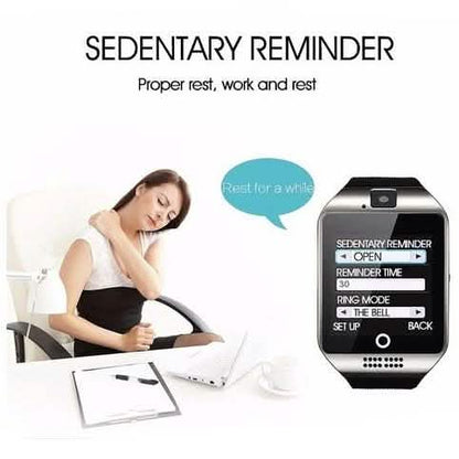 Q18 Smart Watch Bluetooth Clock