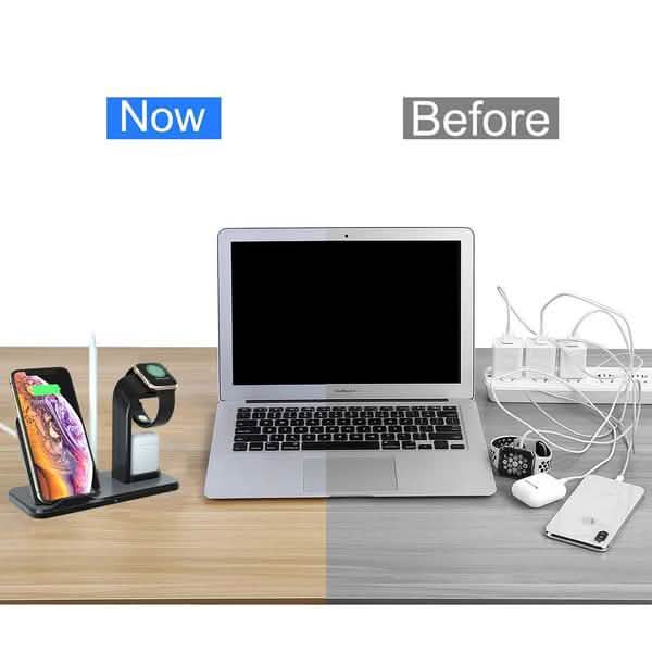 Qi 10W Fast Phone Wireless Charging Stand