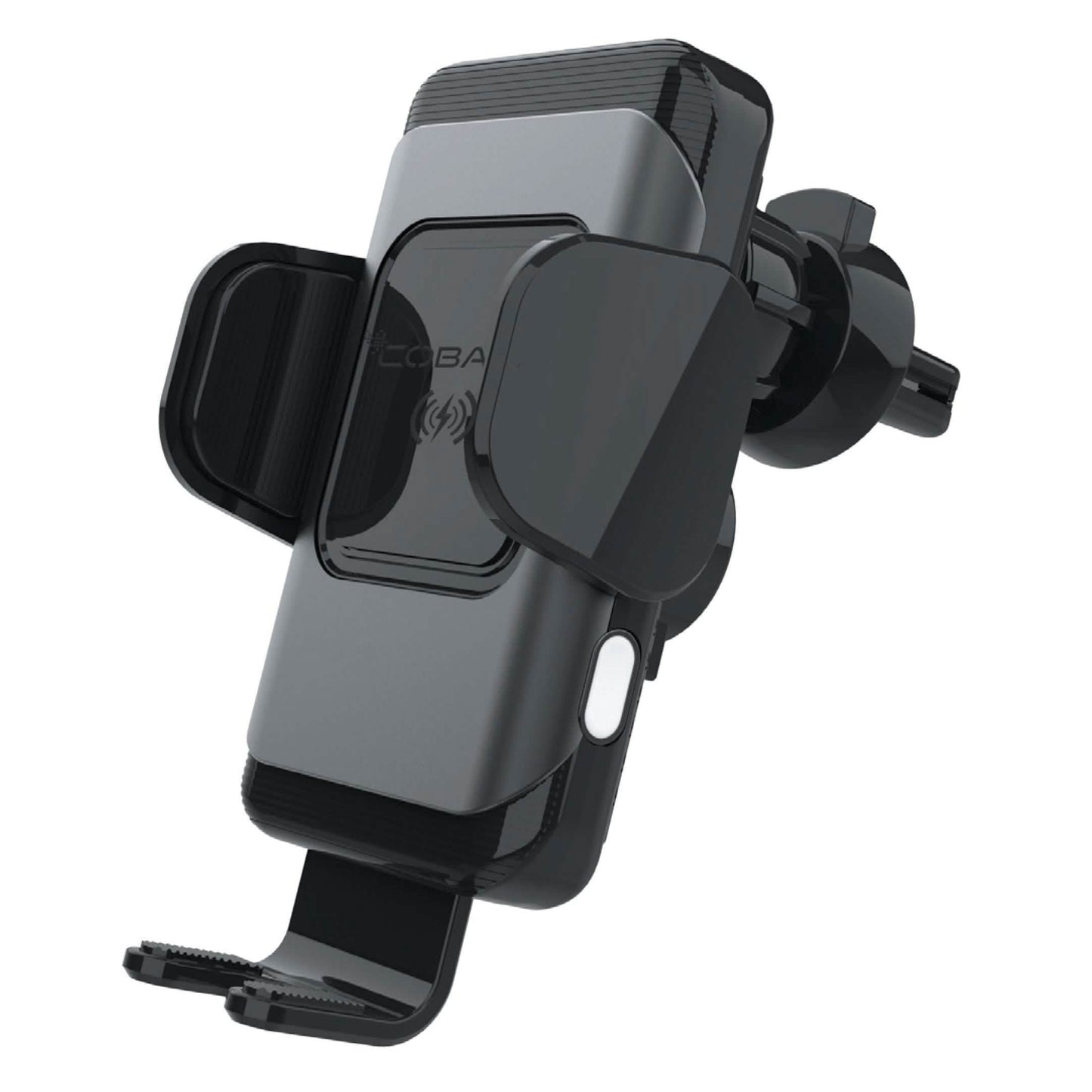 QI Certified Wireless Charging Windshield Dash Cradle Mount 10W with Auto Sensor Grips