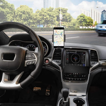 QI Certified Wireless Charging Windshield Dash Cradle Mount 10W with Auto Sensor Grips