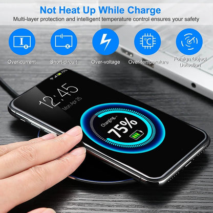 Qi Fast Wireless Charger 10W Charging Pads