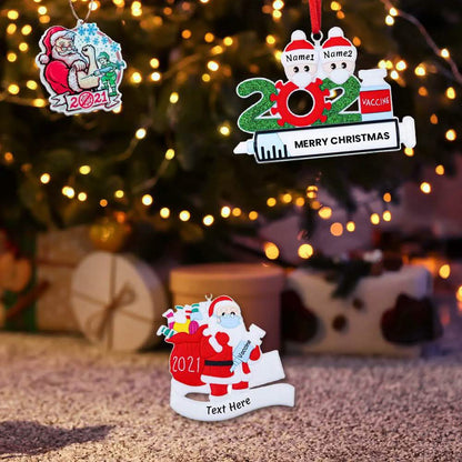 Quarantine Special Family Christmas Ornaments Personalized Gifts