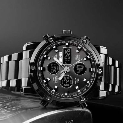 Quartz Men's Digital Clock Fashion Watch Relogio Masculino 1389