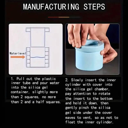 Quick Freezer Silicone Ice Cube Mold