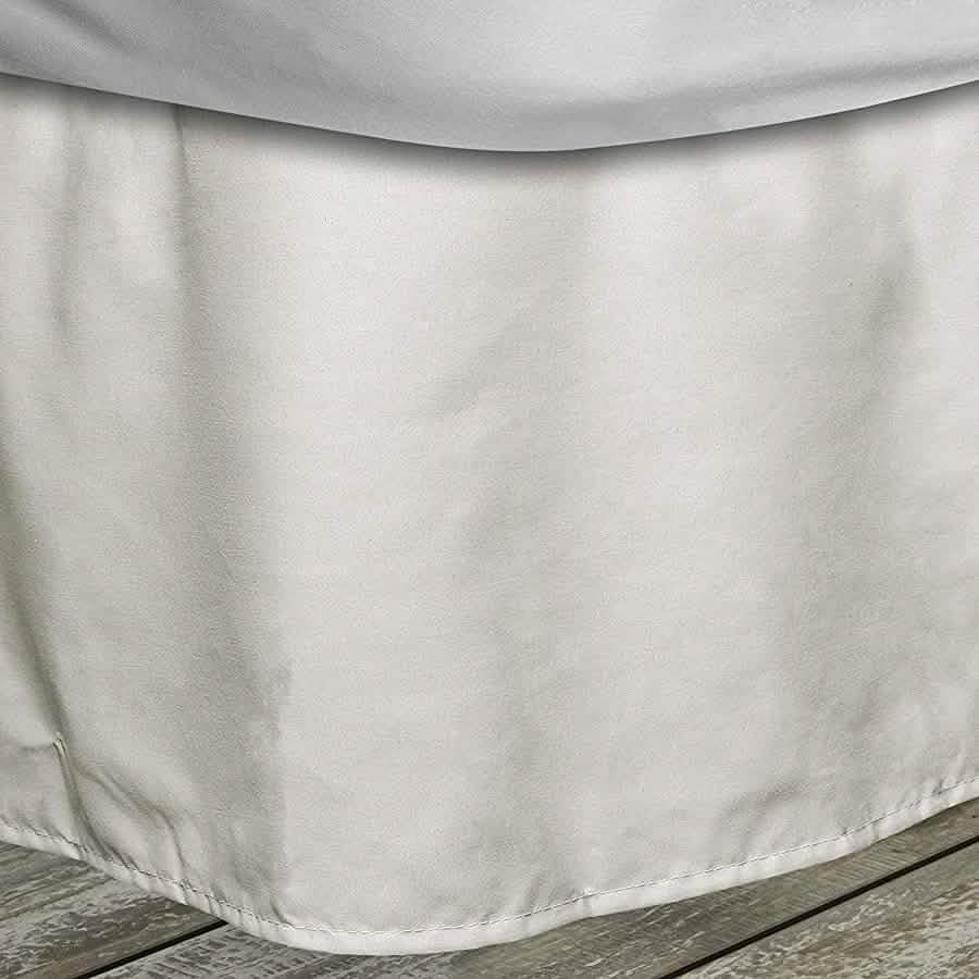 QuickFit Pleated Bedskirt with Elastic Fastener