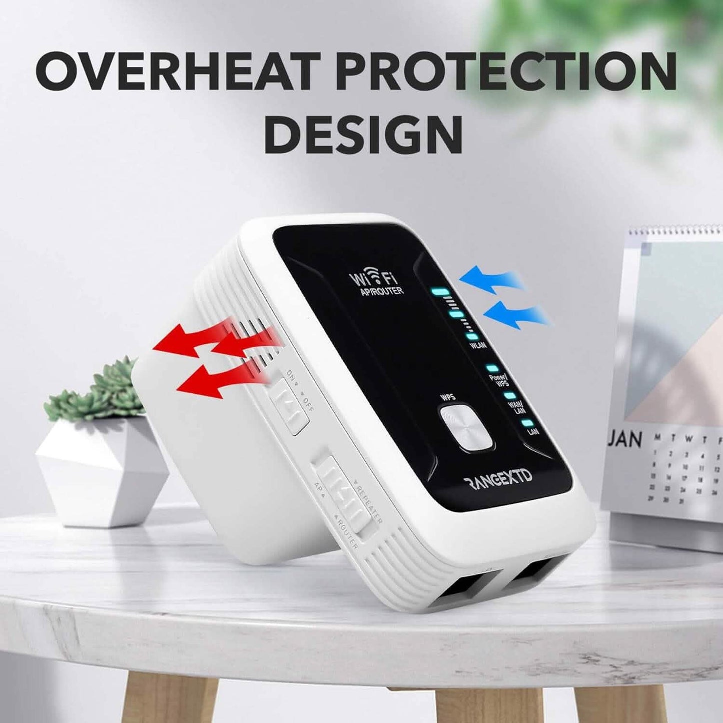 RANGEXTD WiFi Extender with Ethernet Port  (Refurbished)
