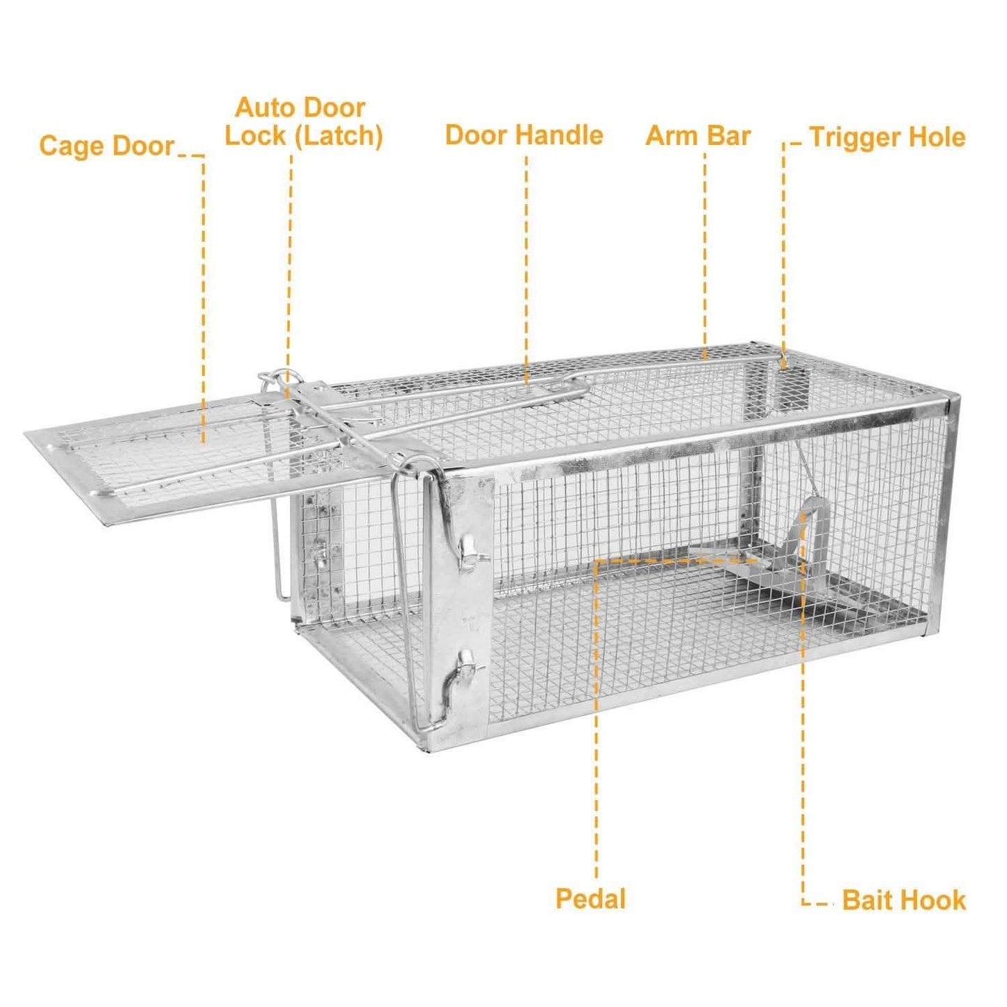 Rat Trap Cage Humane Live Rodent