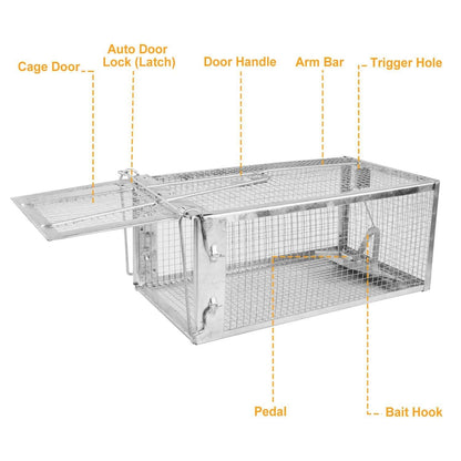 Rat Trap Cage Humane Live Rodent