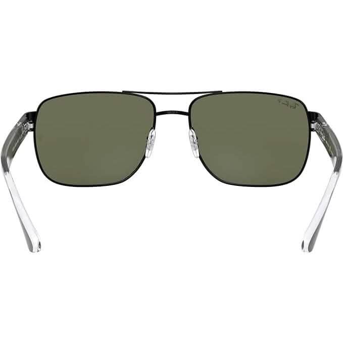 Ray-Ban Men's Rb3530 Square Sunglasses (Refurbished)