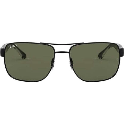 Ray-Ban Men's Rb3530 Square Sunglasses (Refurbished)