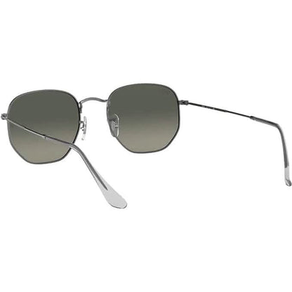 Ray-Ban Rb3548n Hexagonal Flat Lens Sunglasses (Refurbished)