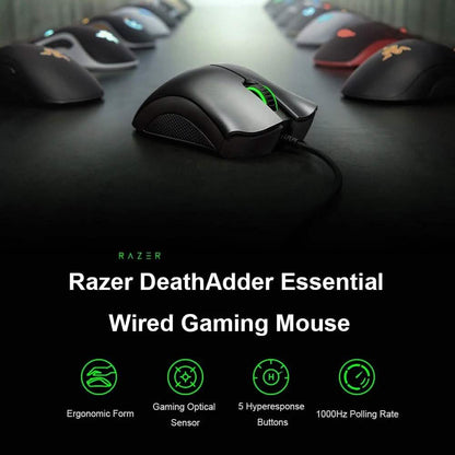 Razer DeathAdder Essential Wired Gaming Mouse