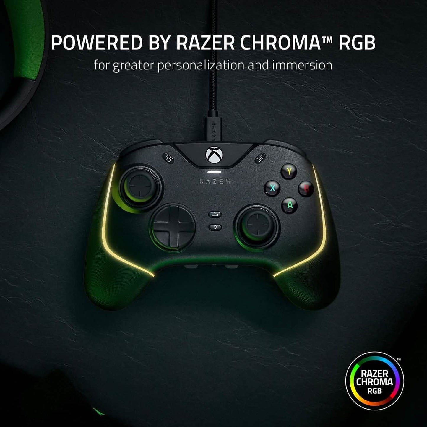 Razer Wolverine V2 Chroma Wired Gaming Pro Controller for Xbox Series X|S, Xbox One, PC  (Refurbished)