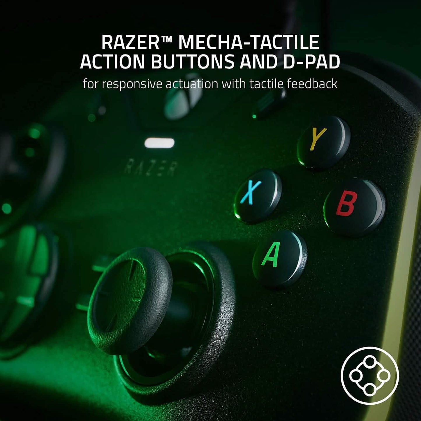 Razer Wolverine V2 Chroma Wired Gaming Pro Controller for Xbox Series X|S, Xbox One, PC  (Refurbished)