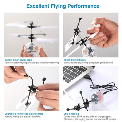 RC Flying Drone Elastic Infrared