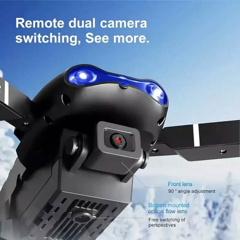 RC Pro Drone With 4K HD Camera WiFi FPV Foldable Quadcopter