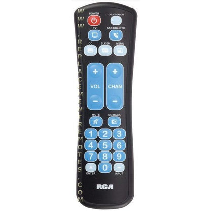 Substitute for RCA RCRHM02BR 1-Device Universal Remote Control [RRHC100]