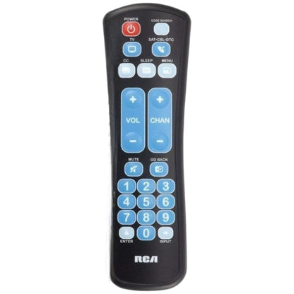 Substitute for RCA RCRHM02BR Membrane 1-Device Universal Remote Control [RR1003]
