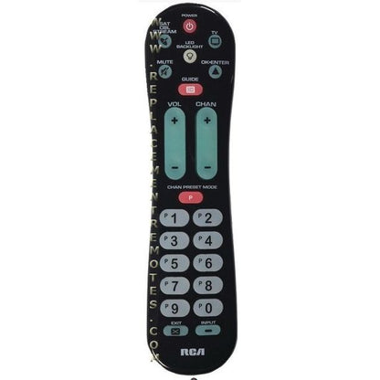 Substitute for RCA RCRPS02GR 1-Device Universal Remote Control [RRH100]