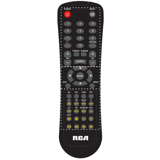 RCA RLEDV2456ABrem TV/DVD Remote Control
