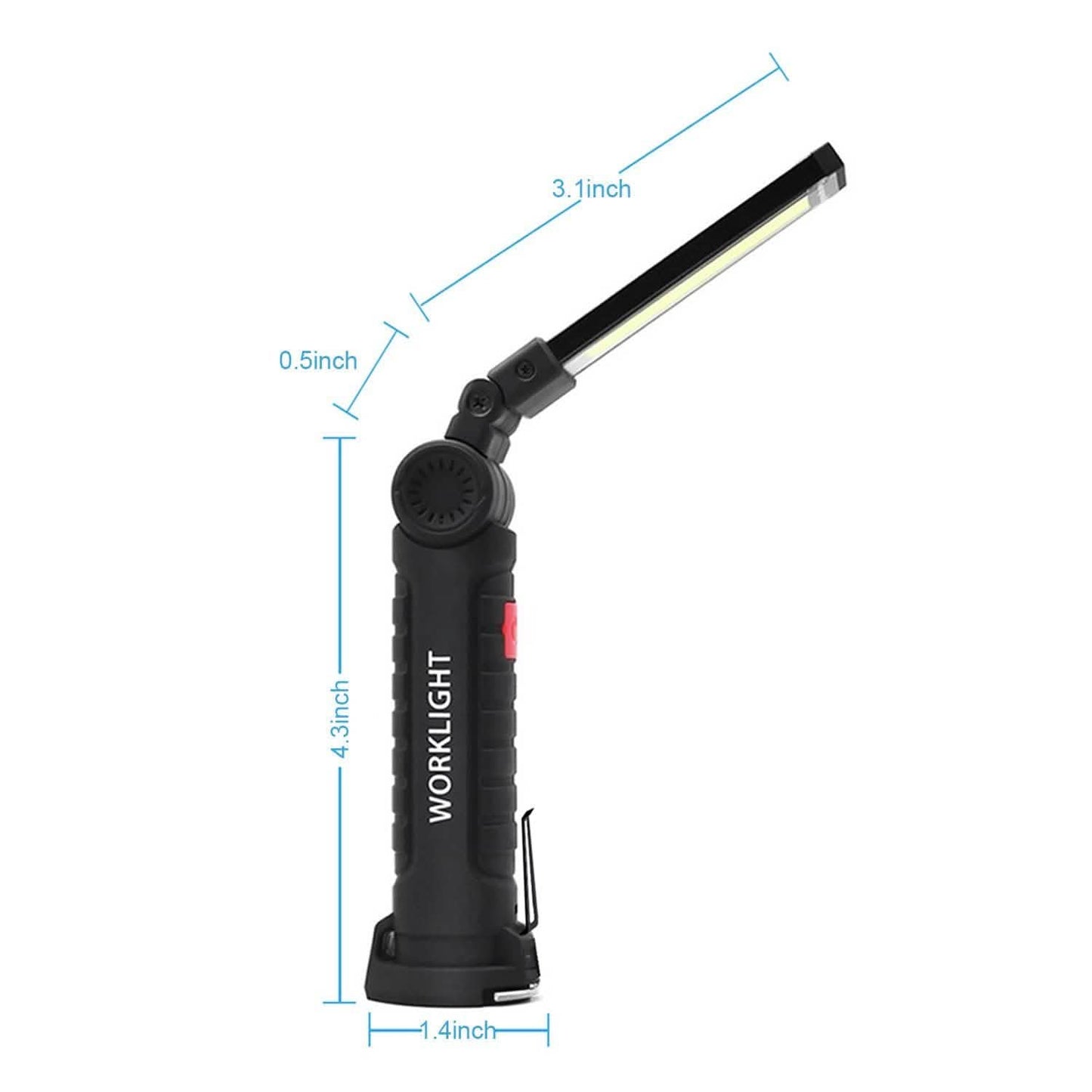 Rechargeable COB LED Slim Work Folding Light