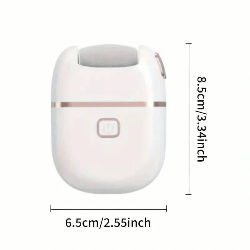 Rechargeable Electric Foot Grinder - Three Replaceable Grinding Heads