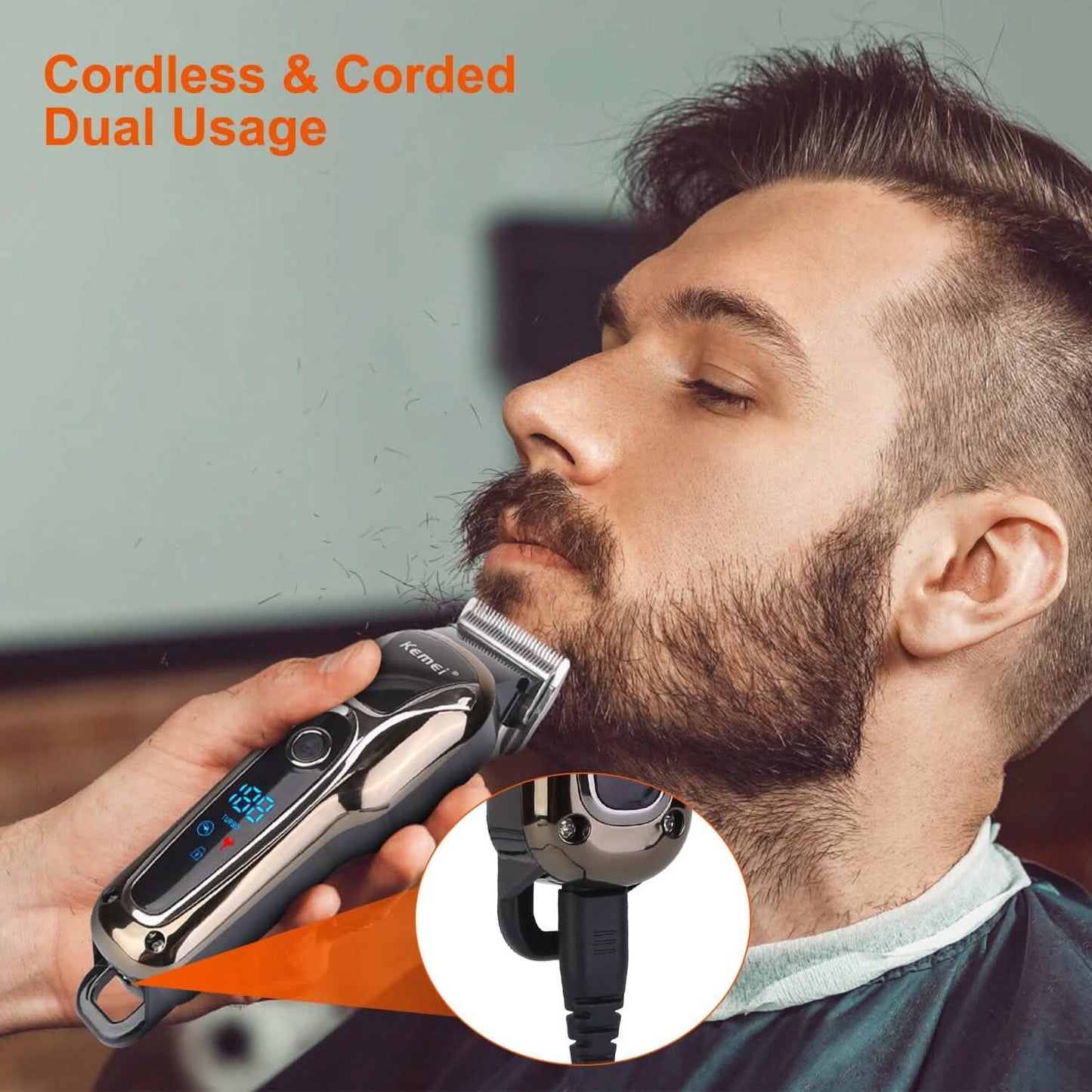 Rechargeable Electric Hair Clipper