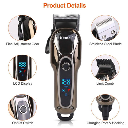 Rechargeable Electric Hair Clipper