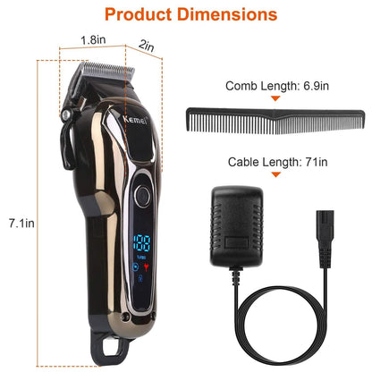 Rechargeable Electric Hair Clipper