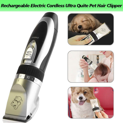 Rechargeable Electric Pet Hair Clipper