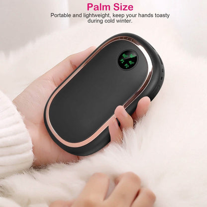 Rechargeable Hand Heater Pocket Warmer Power Bank with Digital Display