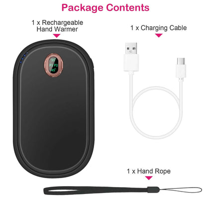 Rechargeable Hand Warmer Electric Hand Heater