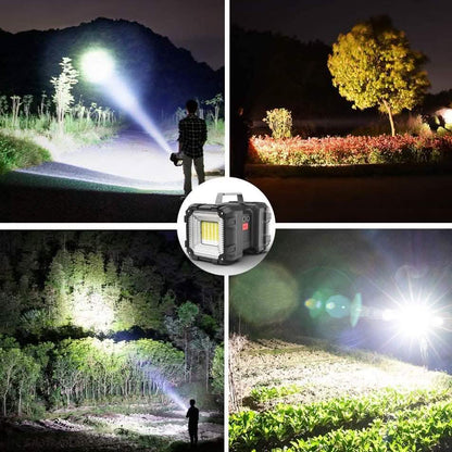 Rechargeable LED Spotlight Flashlight