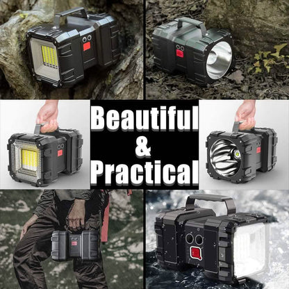Rechargeable LED Spotlight Flashlight