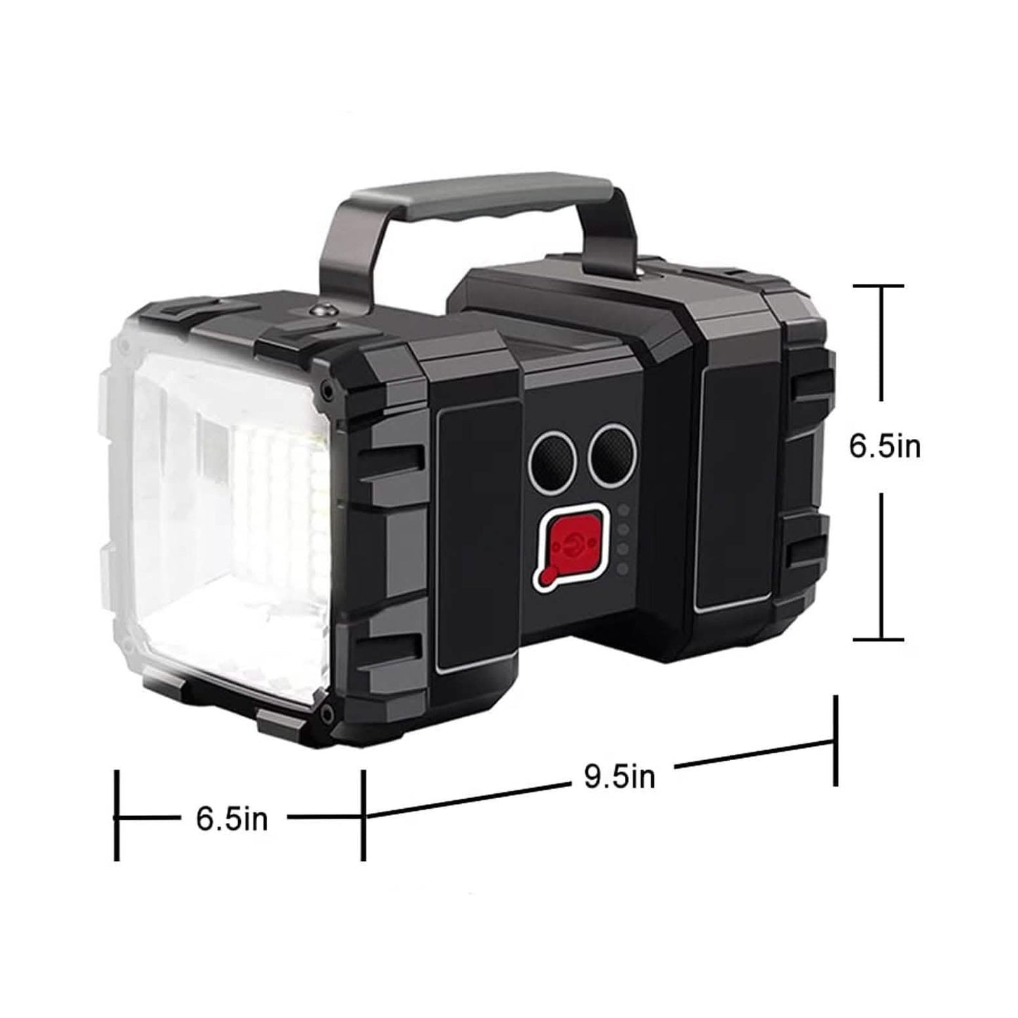Rechargeable LED Spotlight Flashlight
