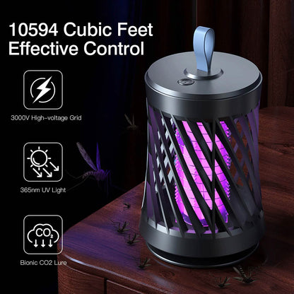 Rechargeable Mosquito Killer Lamp with Night Light