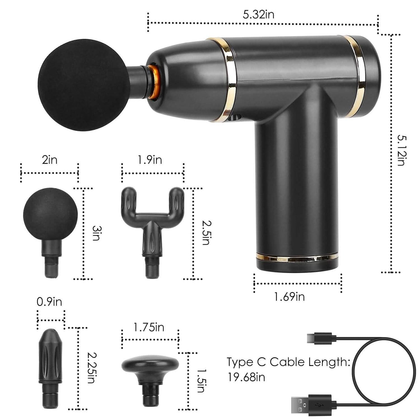 Rechargeable Percussion Massage Gun