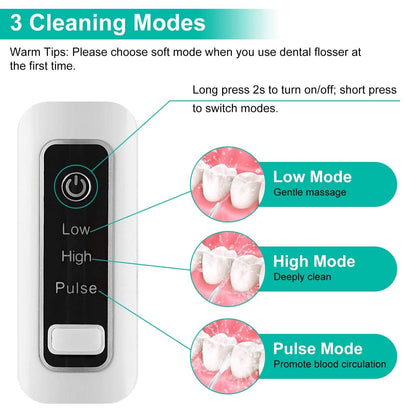 Rechargeable Portable Water Flosser