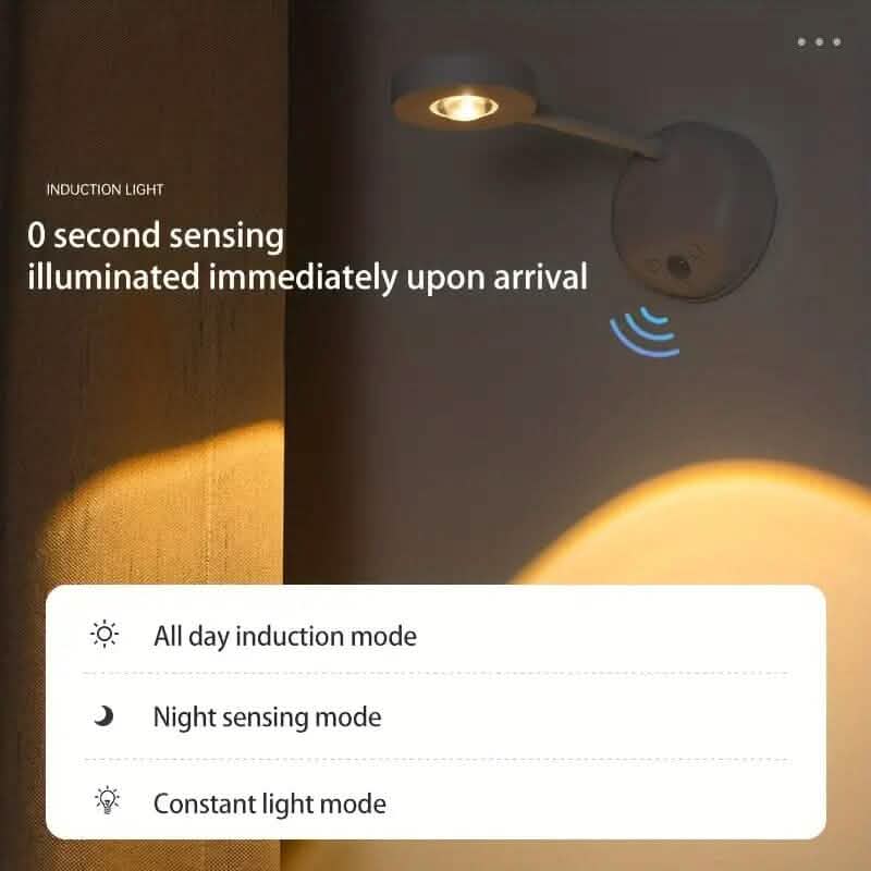 Rechargeable Smart Led Wall Spotlight