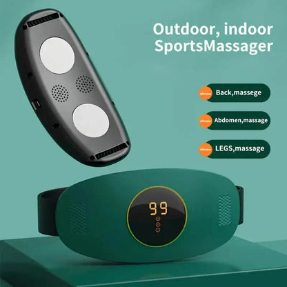 Rechargeable Waist Massager with Vibration - Full Body Slimming & Toning Device