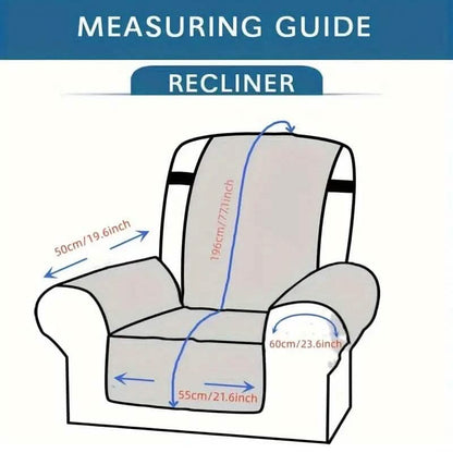 Recliner Sofa Cover Single Chair Non-Slip Slipcover Armchair Furniture Protector Cover